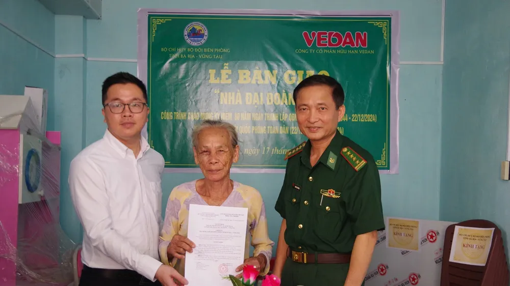 Công ty Vedan Việt Nam tiếp tục hành trình chia sẻ yêu thương, chung tay xây dựng cộng đồng