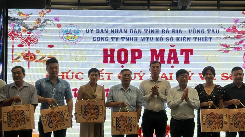Công ty XSKT Bà Rịa-Vũng Tàu gặp mặt tri ân khách hàng, đại lý tại TPHCM nhân dịp Xuân Ất Tỵ 2025