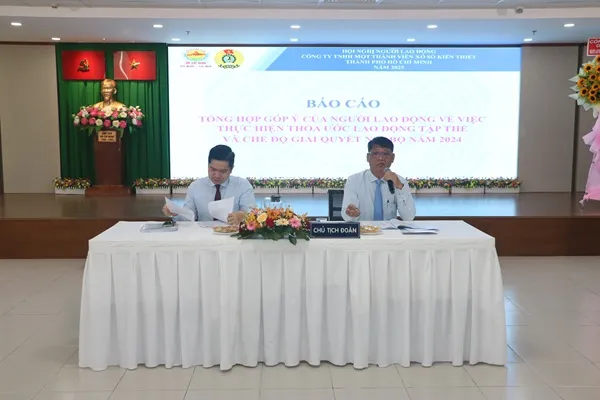 Công ty TNHH MTV XSKT TPHCM tổ chức Hội nghị Người lao động năm 2025