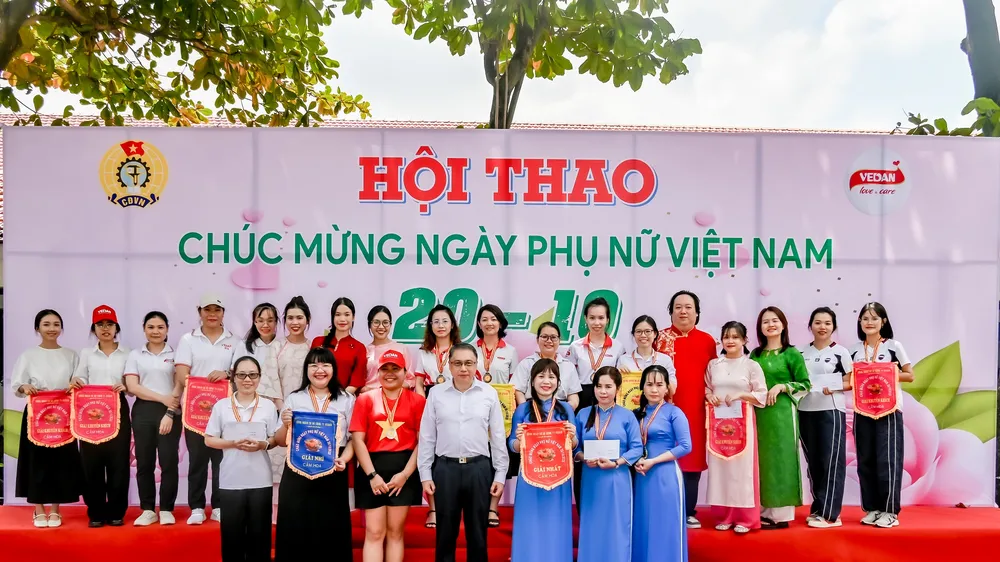 Vedan Việt Nam tri ân nữ CB-NV chào mừng ngày 20/10