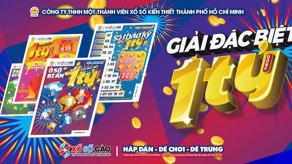 Xổ số cào trúng thưởng ngay 1 tỷ: XSKT Thành phố Hồ Chí Minh đột phá công nghệ độc quyền, đảm bảo minh bạch tuyệt đối