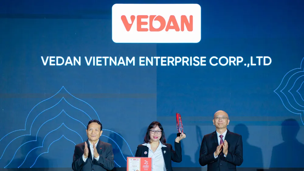 Vedan Việt Nam nhận giải thưởng Rồng Vàng 2026
