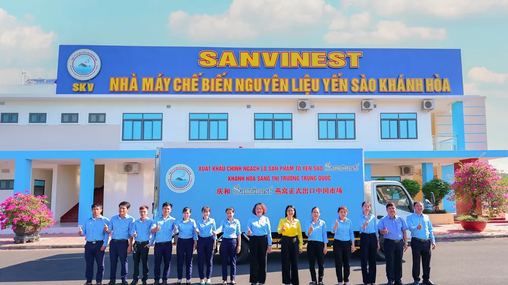 Yến sào Khánh Hòa đẩy mạnh xuất khẩu chính ngạch sang Thị trường Trung quốc