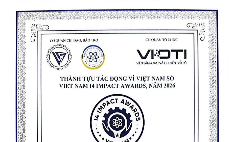 Yến sào Khánh Hòa Sanest Sanvinest ghi dấu ấn tại I4 Impact Awards 2026