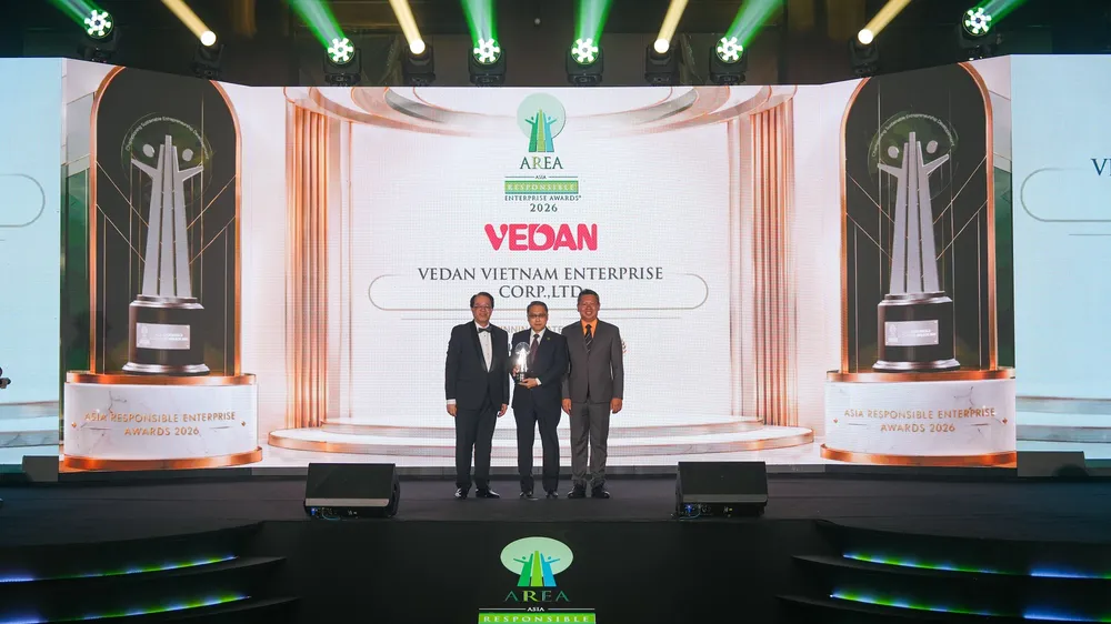 Vedan Việt Nam đạt giải thưởng Doanh nghiệp Trách nhiệm châu Á 2026