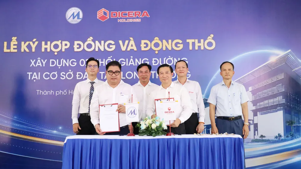 Xây dựng 2 khối giảng đường tại cơ sở đào tạo Long Trường trường Đại học Tài chính – Marketing