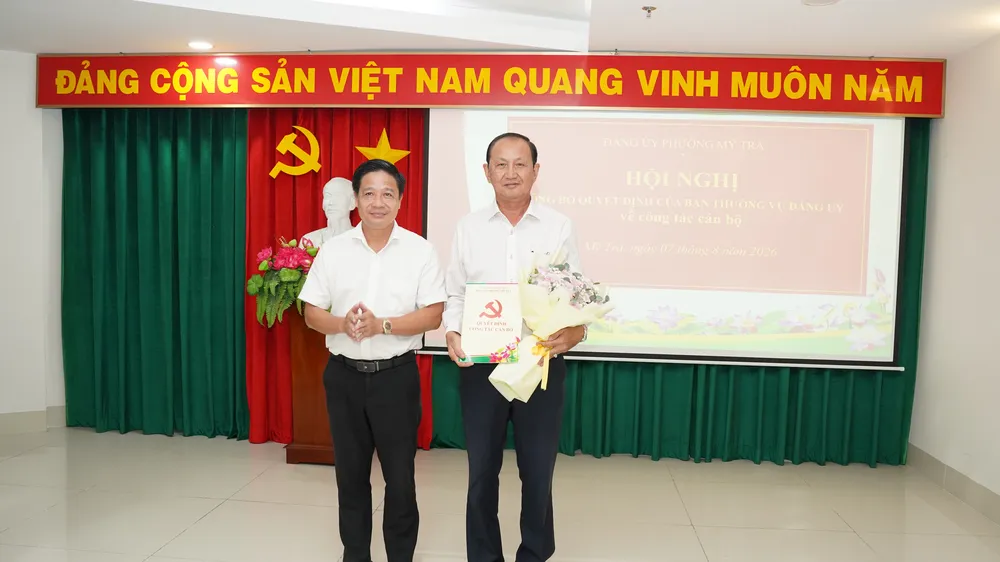 Đồng chí Lưu Hoàng Tân, Chủ tịch Công ty XSKT Đồng Tháp giữ chức Bí thư Đảng ủy Công ty nhiệm kỳ 2025-2030
