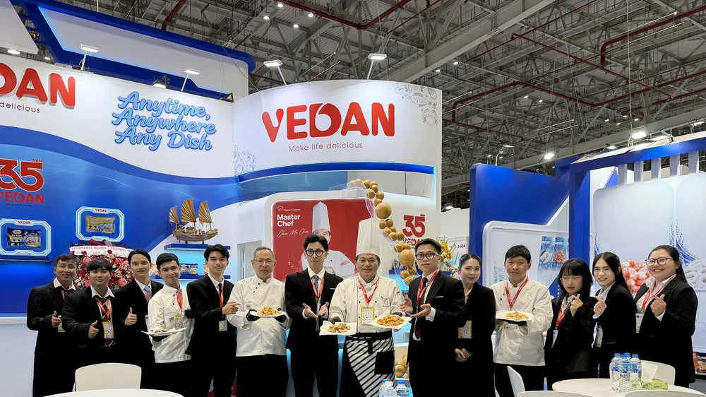Vedan Việt Nam kỷ niệm 35 năm phát triển, khẳng định năng lực phát triển thực phẩm đông lạnh tại VIETFISH 2026