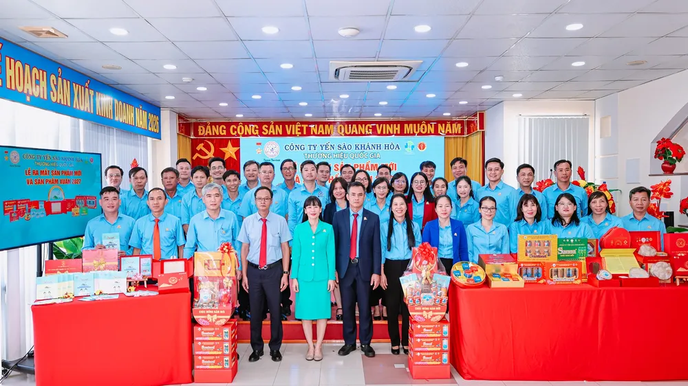 Công ty Yến sào Khánh Hòa tổ chức lễ ra mắt các sản phẩm mới và sản phẩm Xuân Đinh Mùi 2027