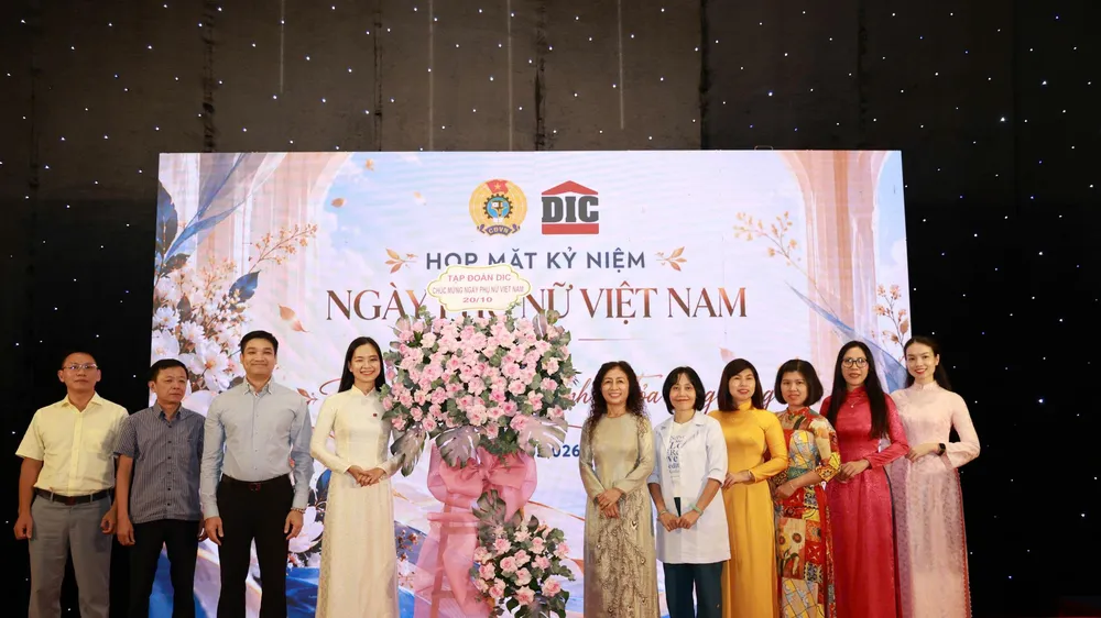 Công đoàn Tập đoàn DIC chăm lo sức khỏe, đời sống tinh thần cho nữ đoàn viên