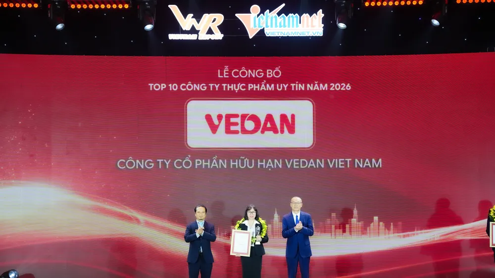 Vedan Việt Nam lần thứ 9 được vinh danh Top 10 Công ty uy tín ngành Thực phẩm - Đồ uống
