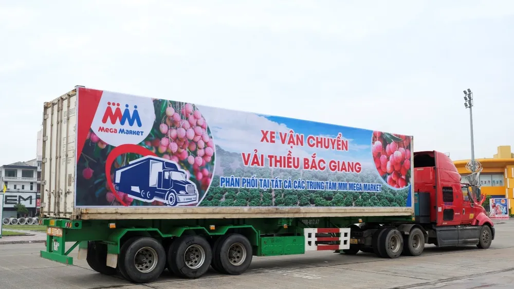  MM Mega hỗ trợ nông sản Bắc Giang