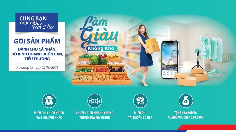 BIDV ra mắt gói sản phẩm toàn diện dành riêng cho khách hàng tiểu thương 