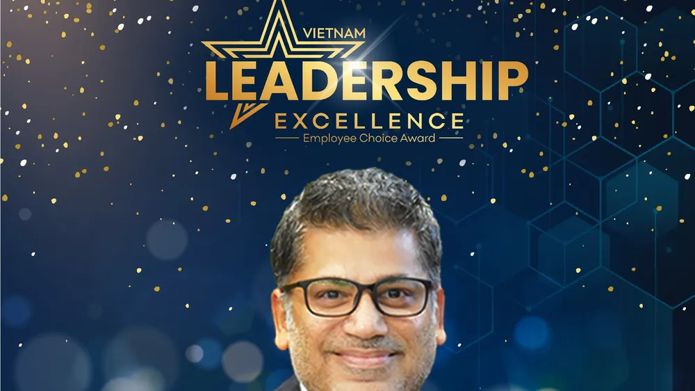 Chủ tịch kiêm Tổng Giám đốc AstraZeneca Việt Nam – ông Nitin Kapoor, được vinh danh lãnh đạo xuất sắc tại Vietnam Excellence 2021