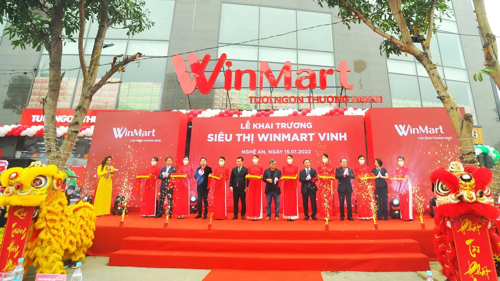  WinMart đầu tiên vừa được khai trương tại TP Vinh