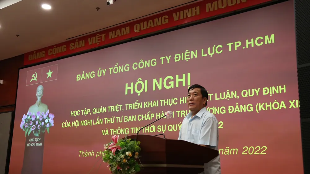 Ông Tô Đại Phong - Phó Trưởng Ban Tuyên giáo Thành ủy TPHCM