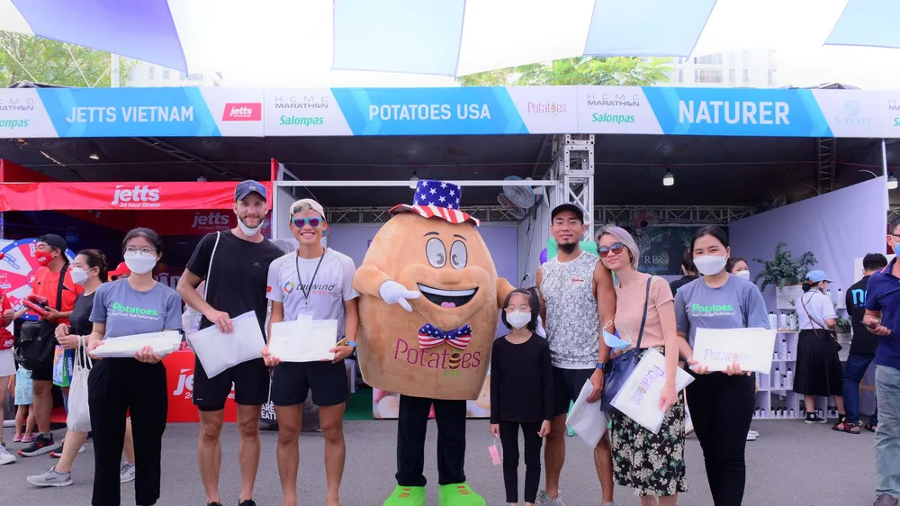 Potatoes USA hưởng ứng Giải Salonpas HCMC Marathon – năm thứ 9