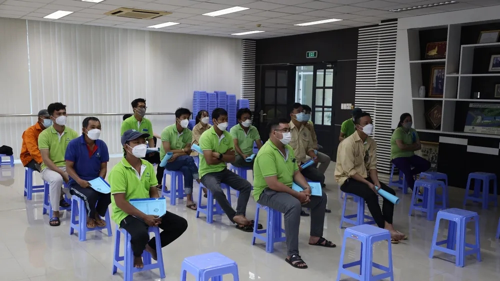 Huấn luyện an toàn vận hành thiết bị áp lực cho công nhân viên VWS