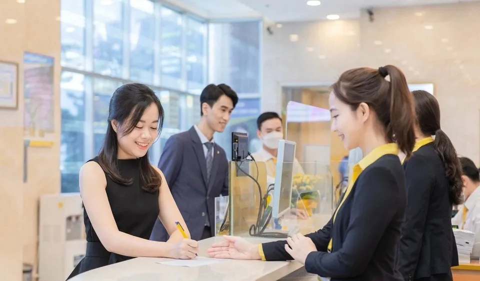 Không gian giao dịch 5 sao của Nam A Bank