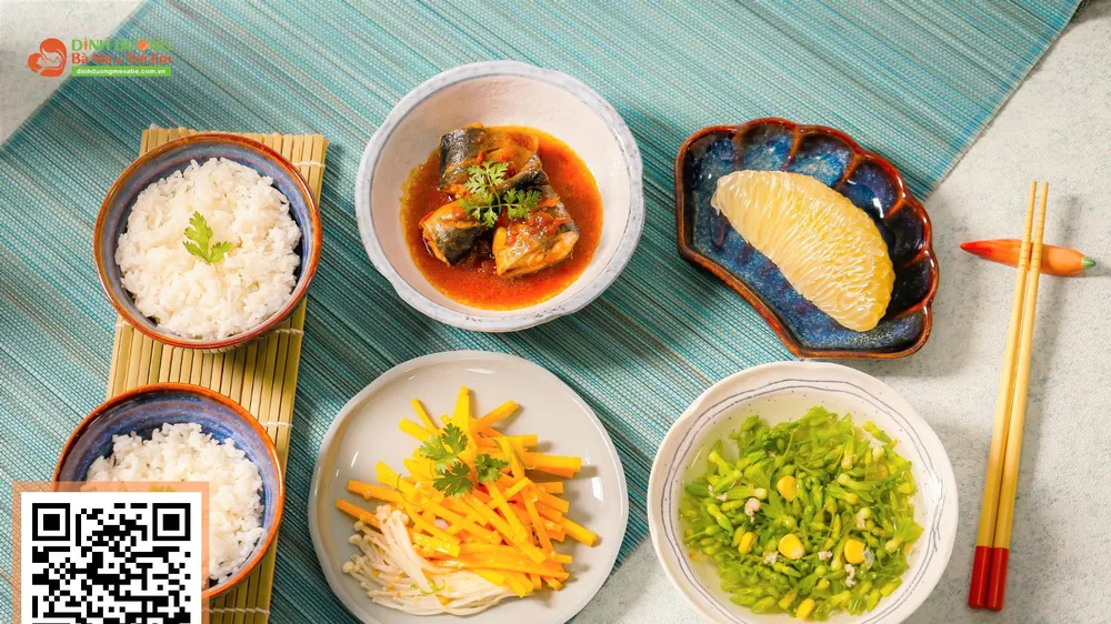 Phần mềm cung cấp nhiều thực đơn cân bằng dinh dưỡng cho mẹ và bé