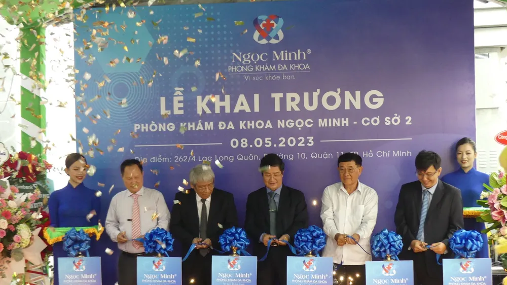 Khai trương Phòng khám Đa khoa Ngọc Minh cơ sở 2 tại 262/4 Lạc Long Quân, phường 10, quận 11, TPHCM