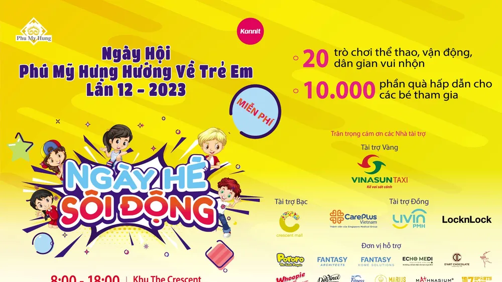 Ngày hội Phú Mỹ Hưng hướng về trẻ em lần 12 – 2023