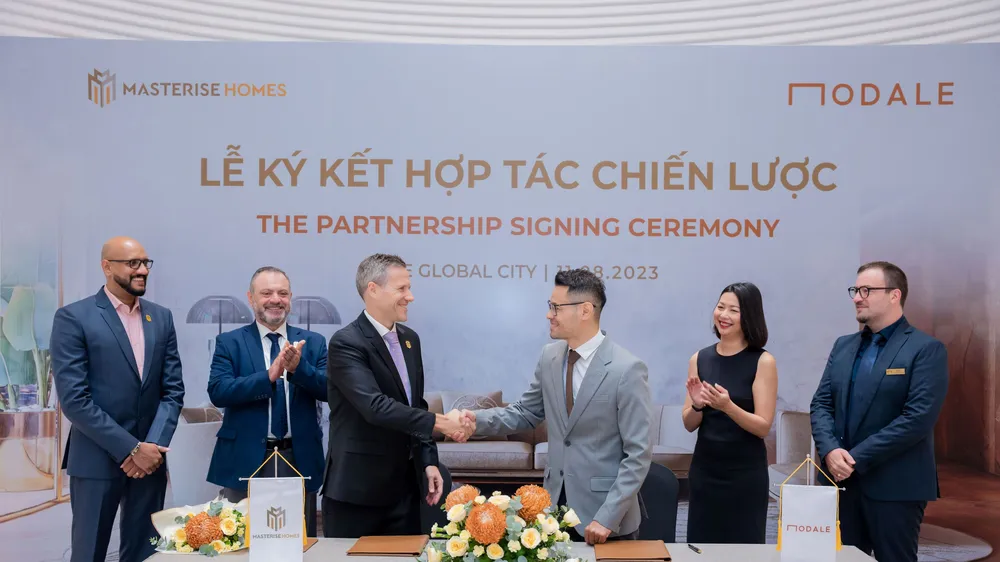 Masterise Homes chính thức ký kết hợp tác với nhà phân phối độc quyền nội thất hàng hiệu Modale vào ngày 11-8