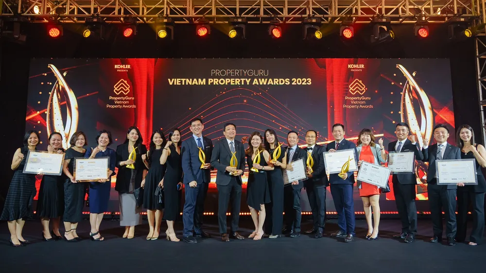 CapitaLand Development chiến thắng bảy hạng mục tại giải thưởng bất động sản Việt Nam PropertyGuru 2023