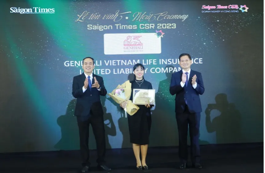 Generali Việt Nam năm thứ 4 liên tiếp được vinh danh “Doanh nghiệp vì Cộng đồng”
