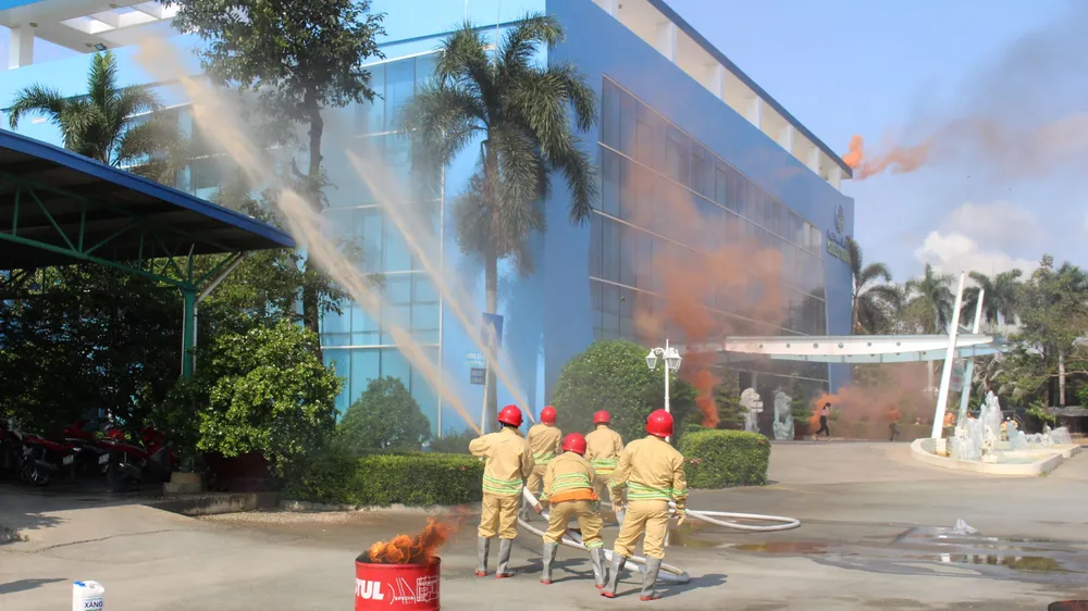 VWS tập huấn công tác phòng cháy chữa cháy mùa nắng nóng
