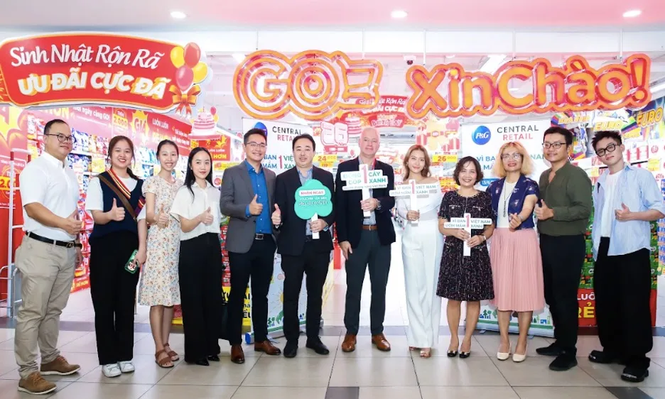 P&G và Central Retail Việt Nam tiếp tục hợp tác triển khai chương trình trồng rừng tại Việt Nam