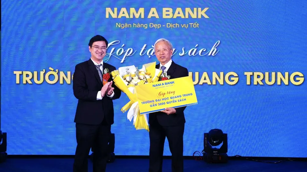 Nam A Bank đồng hành kiến tạo nền giáo dục trọng trách
