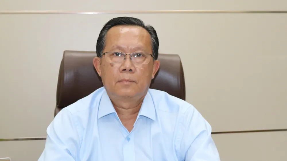 Ông Trần Duy Khang, Giám đốc Nhà máy nước Tân Hiệp