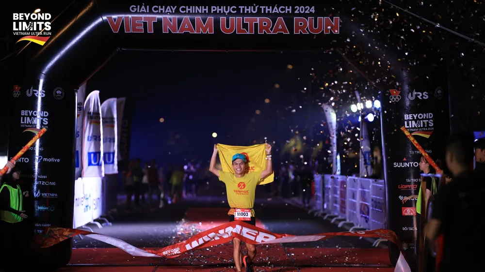 Nguyễn Văn Chung vô địch nam 100km