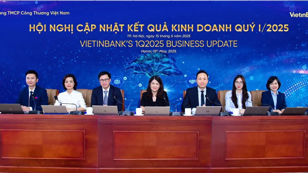 Hội nghị cập nhật kết quả kinh doanh quý 1-2025 của VietinBank