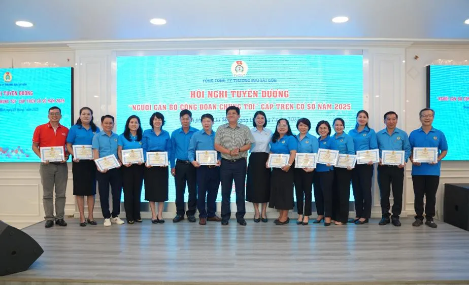 Hội nghị sơ kết phong trào công nhân lao động và hoạt động công đoàn SATRA trong 6 tháng đầu năm 2025