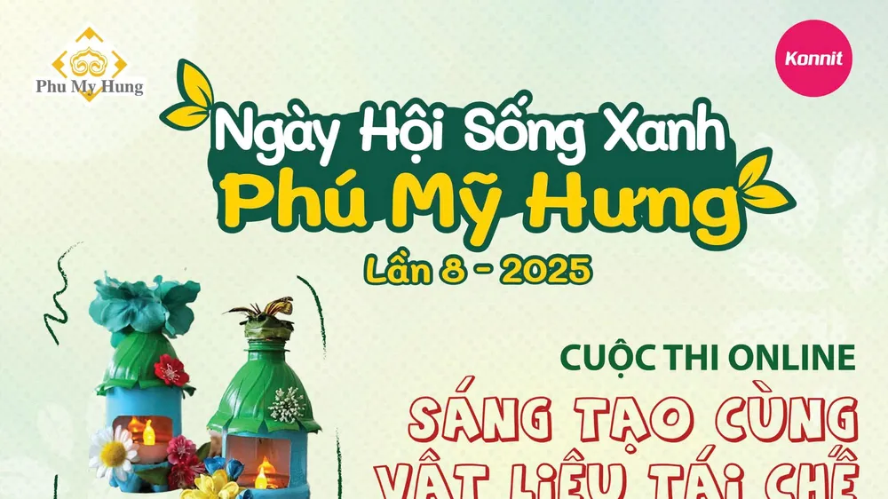 Phú Mỹ Hưng phát động Cuộc thi “Sáng tạo cùng vật liệu tái chế” dành cho thiếu nhi
