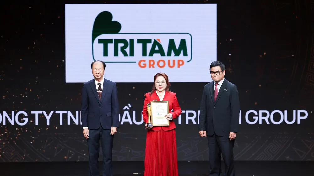 Tri Tâm Group tại lễ vinh danh