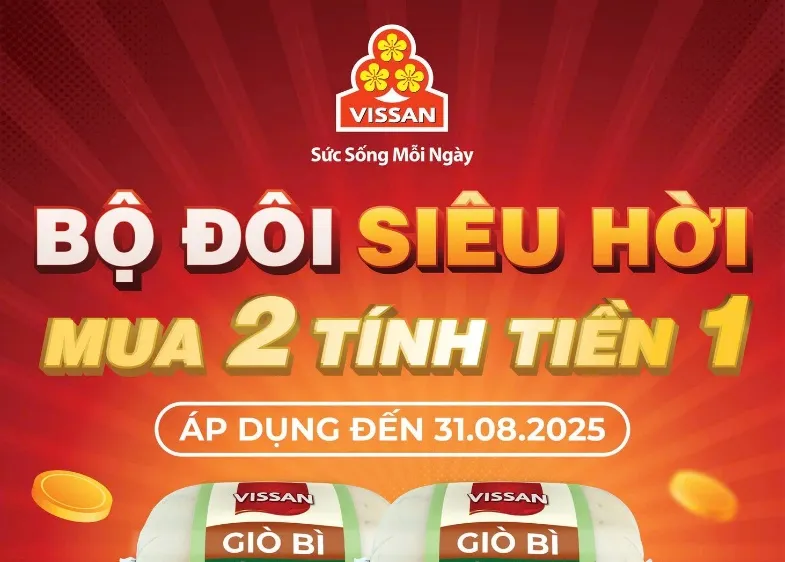 Chương trình khuyến mãi “Bộ đôi siêu hời – Mua 2 tính tiền 1”