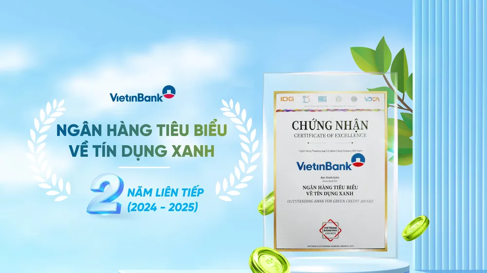Đây là năm thứ hai liên tiếp Ngân hàng được vinh danh giải thưởng uy tín này