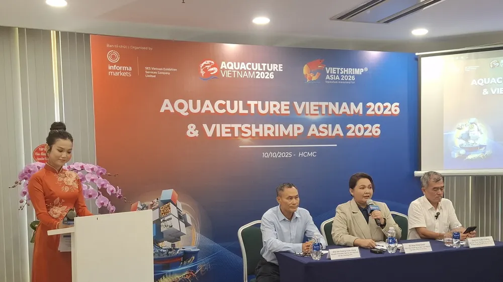 Ban tổ chức thông tin về Triển lãm VietShrimp Asia 2026 và Aquaculture Vietnam 2026