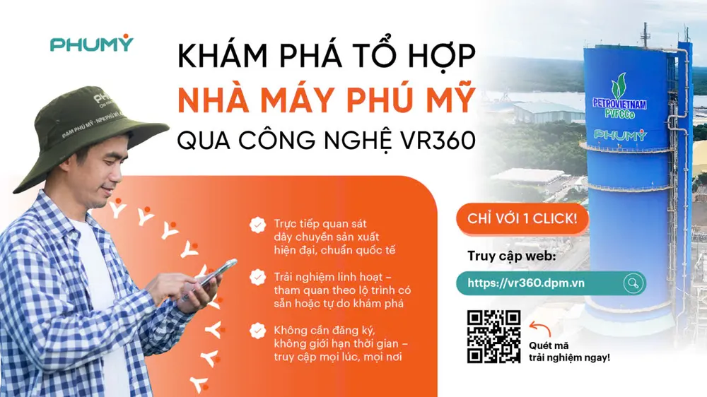 Đối tác và bà con nông dân bắt đầu chuyến tham quan tổ hợp Nhà máy Phú Mỹ qua công nghệ VR360