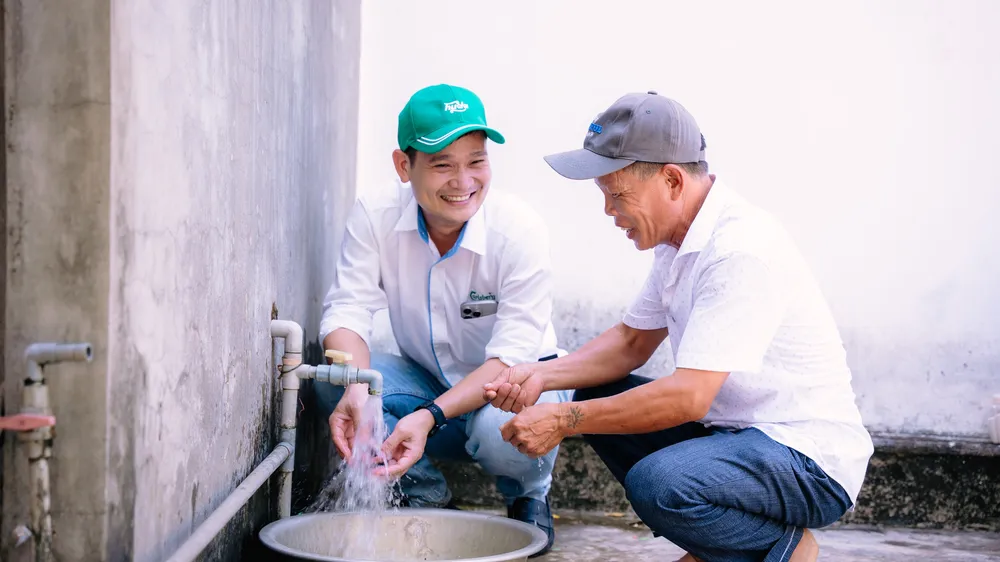 Carlsberg Việt Nam tiếp tục hành trình mang nguồn nước sạch và bền vững đến các tỉnh miền Trung trong 7 năm qua