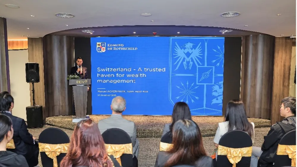 Chuyên gia từ Edmond de Rothschild chia sẻ tới khách hàng tại sự kiện Wealth Circle – Switzerland: Safe Haven & Global Wealth Management Standards