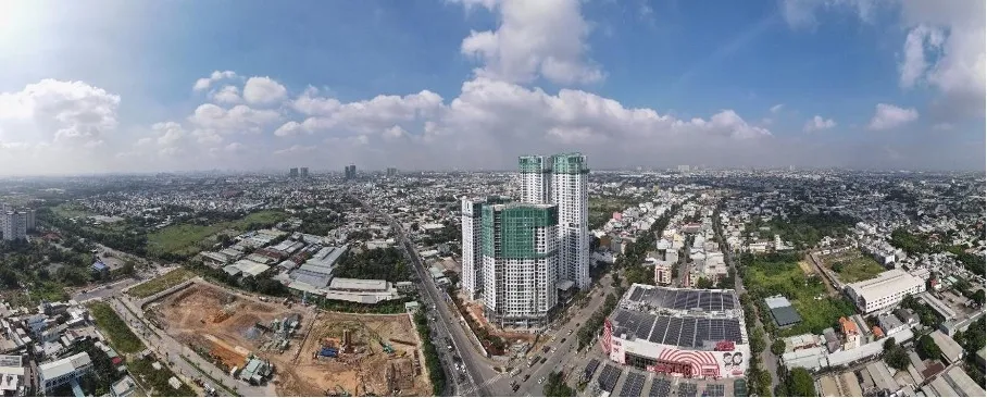 Tính hiện hữu, pháp lý và tiến độ hoàn thiện thể hiện năng lực cạnh tranh lớn của chủ đầu tư, là yếu tố gia cố thêm vị thế kênh đầu tư tích sản dài hạn (Ảnh : Dự án Green Skyline)