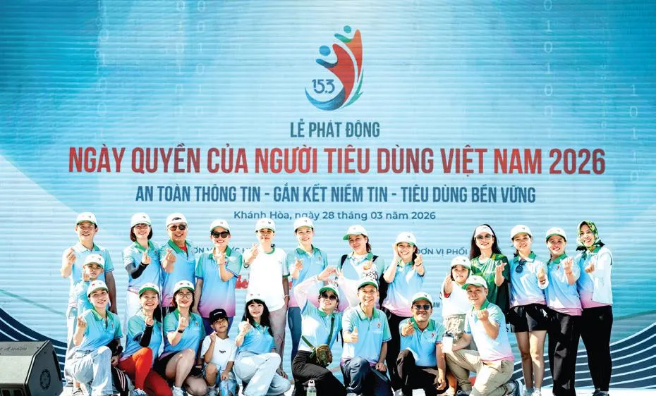 Lễ phát động Ngày quyền của người tiêu dùng Việt Nam năm 2026 tại Khánh Hòa xây dựng môi trường kinh doanh gắn kết người tiêu dùng quan đến bảo mật dữ liệu, góp phần tạo dựng môi trường tiêu dùng an toàn và đáng tin cậy
