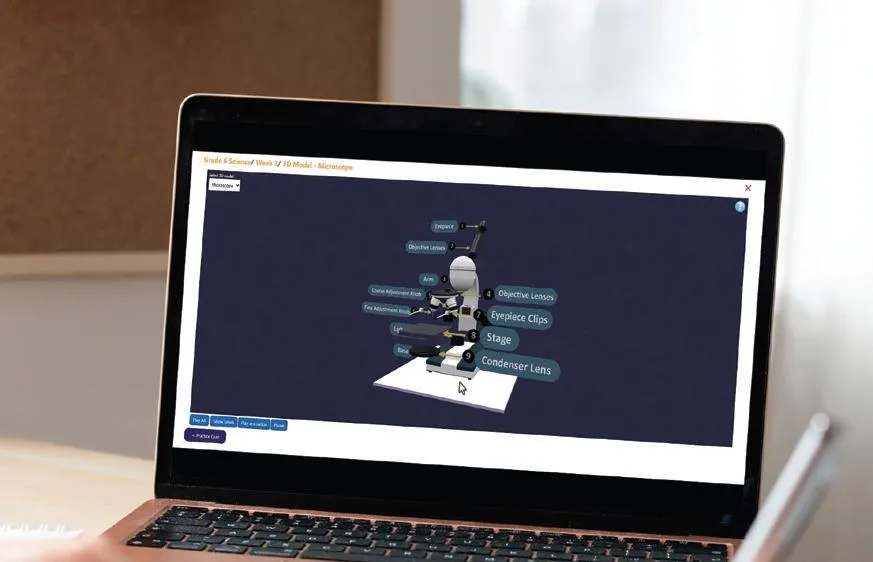 Mô hình 3D trực quan giúp học sinh dễ dàng hiểu và khám phá các khái niệm khoa học