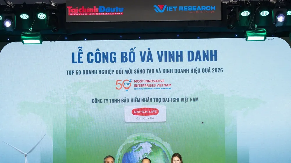Dai-ichi Life Việt Nam nhận 4 giải thưởng uy tín tại Diễn đàn Doanh nghiệp Việt Nam 2026