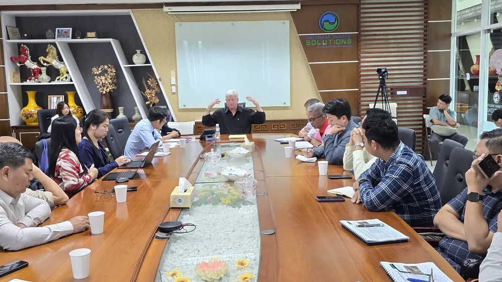 VWS đã đón đoàn khách quốc tế đặc biệt đến tham quan và tìm hiểu thực tế tại Khu liên hợp xử lý chất thải Đa Phước