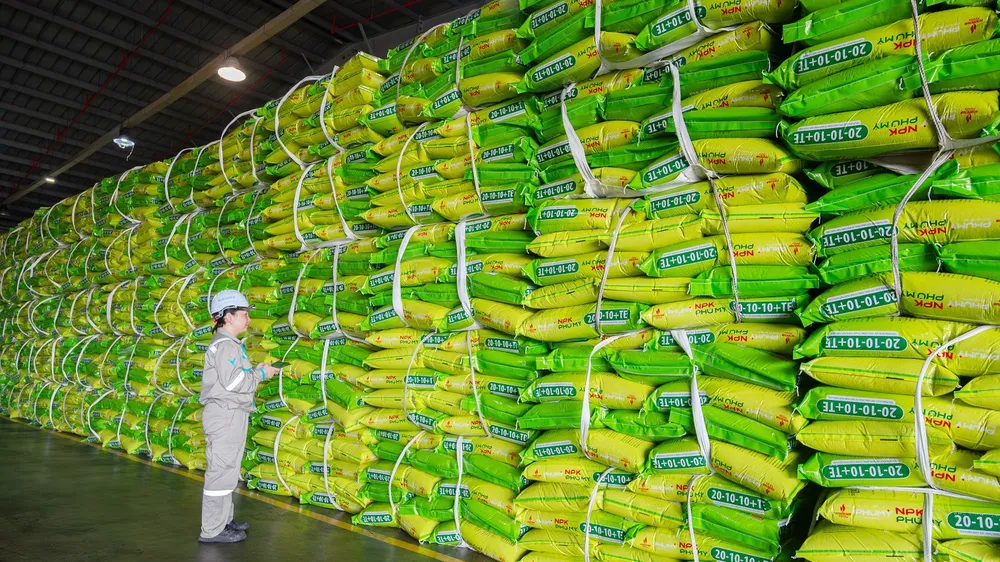 Tiêu thụ NPK Phú Mỹ ước đạt 144,2 nghìn tấn, ước vượt 45% kế hoạch 6 tháng